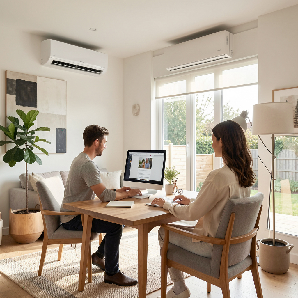 Aire acondicionado y teletrabajo: cómo crear un entorno térmico que mejore tu productividad